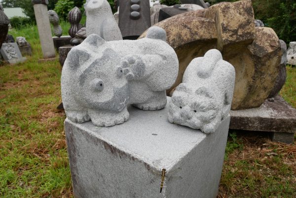 浅賀正治 お墓のリメイク 石彫刻